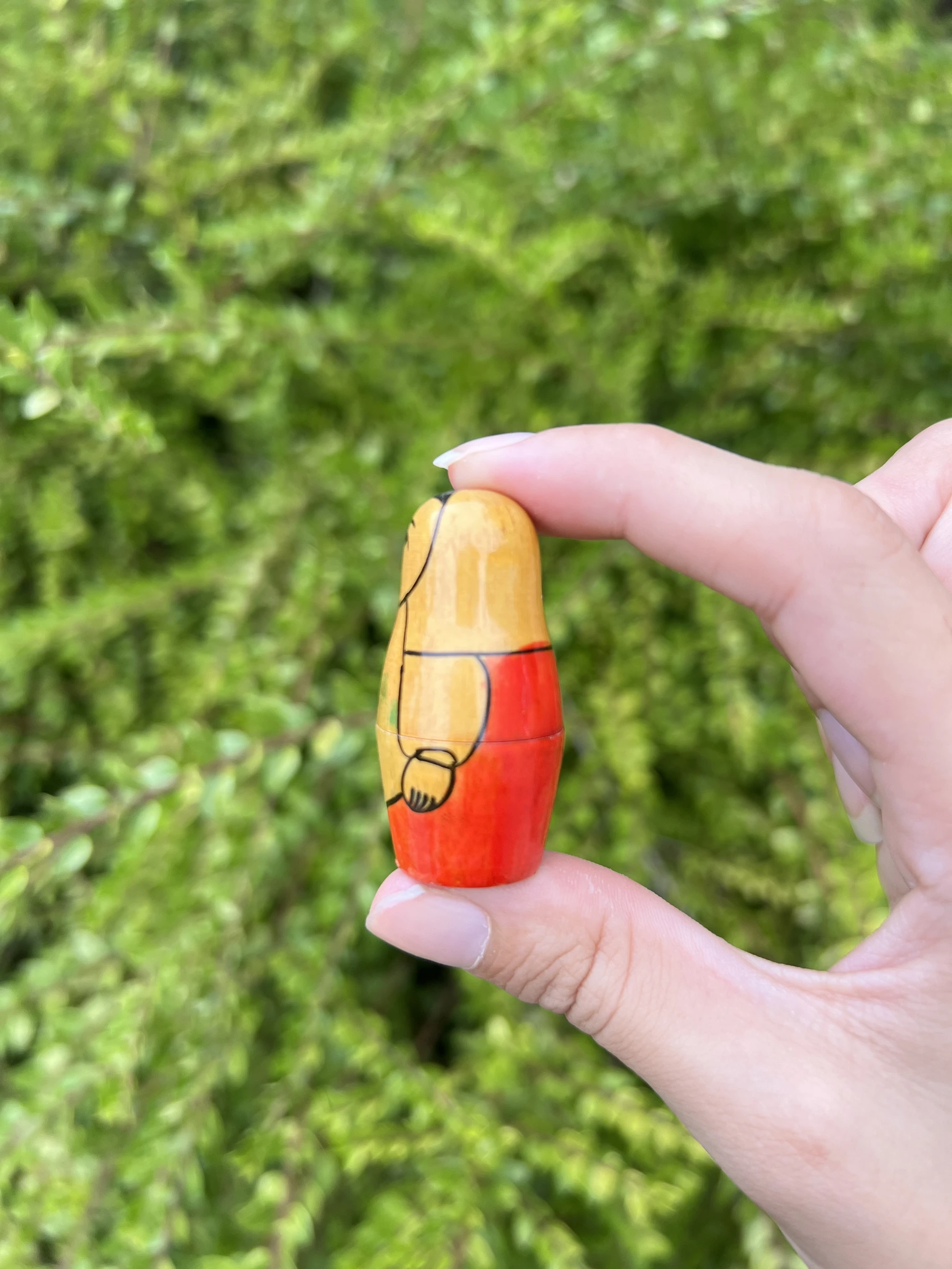🪆 Boneca russa Matrioshka vintage feita na URSS de madeira 4 peças – photo 16